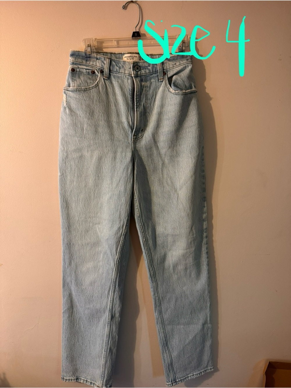 Abercrombie & Fitch Light Blue High-Rise Women’s Jeans